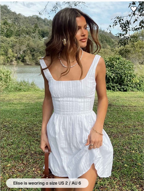 Princess Polly Dresses & Skirts - Princess Polly White Mini Dress
